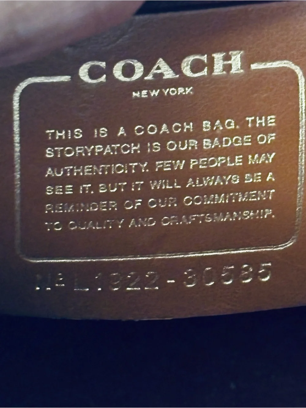 Coach Signature Canvas and Leather Crossbody in Cognac/Tan